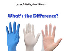 Что лучше: нитриловые, латексные или виниловые перчатки?