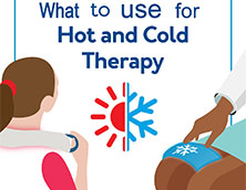 Что мне следует использовать для горячей и холодной терапии?